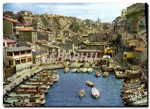 Cartes postales moderne Couleurs Et Lumiere De France Marseille Le Vallon Des Auffes