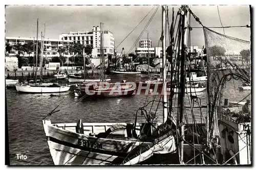 Moderne Karte Royan Le Port Bateaux