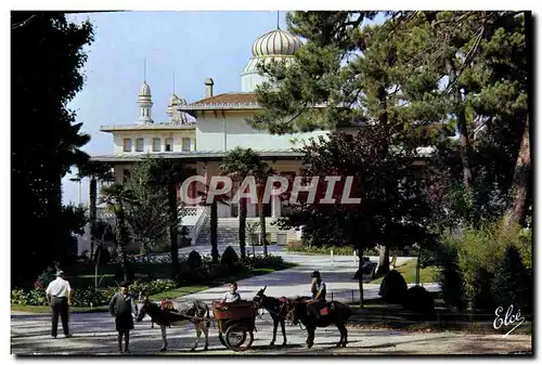 Cartes postales moderne Arcachon Le Casino Mauresque Voiture a anes Enfants