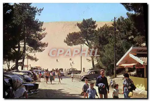 Cartes postales moderne Bassin d&#39Arcachon L&#39Arrivee A La Dune Du Pyla