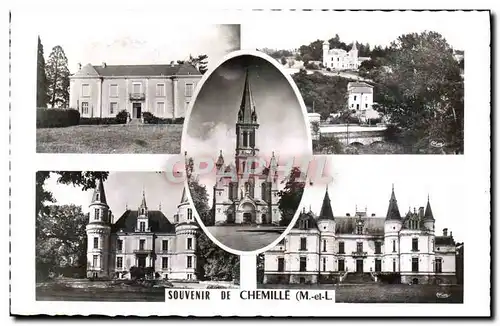 Cartes postales moderne Souvenir De Chemille chateau