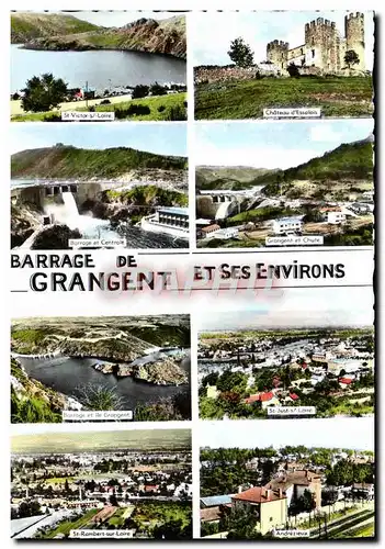 Cartes postales moderne Barrage De Grangent Environs de St Etienne Essalois St Victor St Just Andrezieux St Rambert