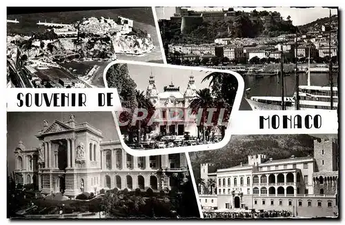 Cartes postales moderne Souvenir De Monaco