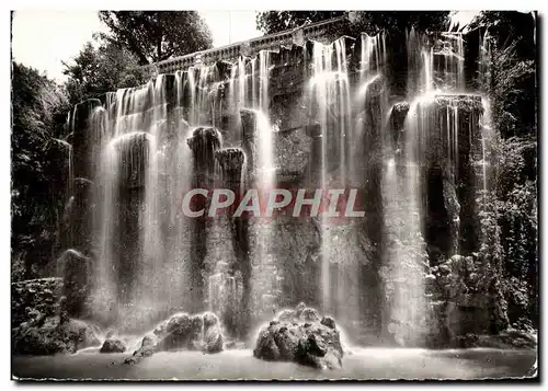 Moderne Karte Nice La cascade du chateau