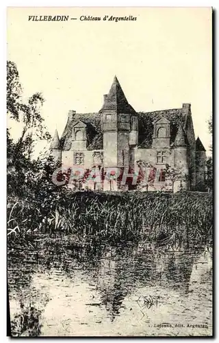 Cartes postales Villebadin Chateau d&#39Argentelles