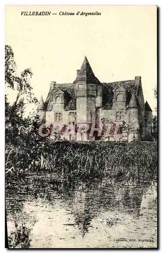 Cartes postales Villebadin Chateau d'Argentelles