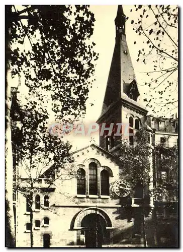 Moderne Karte Eglise Paris