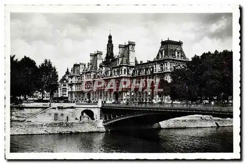 Moderne Karte Paris Hotel De Ville