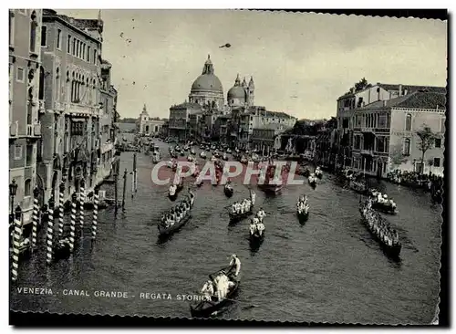 Cartes postales moderne Venezia Canal Grande Regata Storica