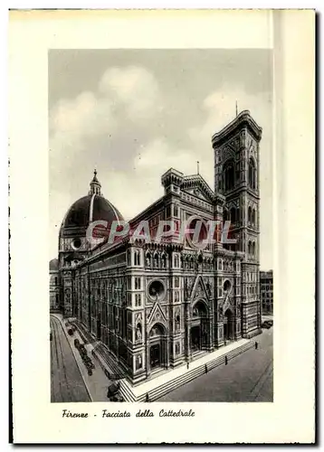 Cartes postales moderne Firenze Facciata Della Cattedrale