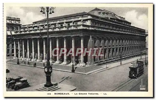 Cartes postales Bordeaux Le Grand Theatre