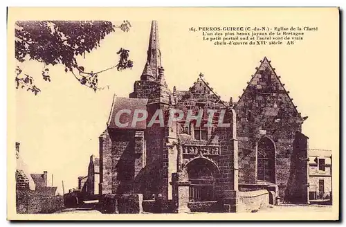 Cartes postales Perros Guirec Eglise De La Clarte