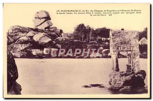 Cartes postales Perros Guirec Le Chapeau De Napoleon Et l&#39Oratoire St Guirec