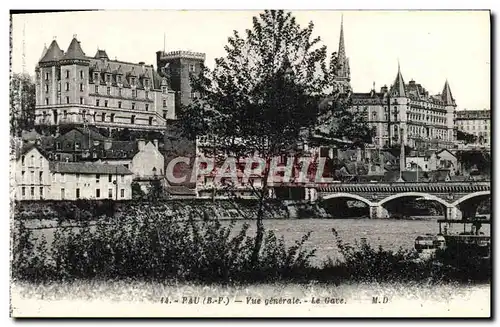 Cartes postales Pau Vue Generale Le Gave