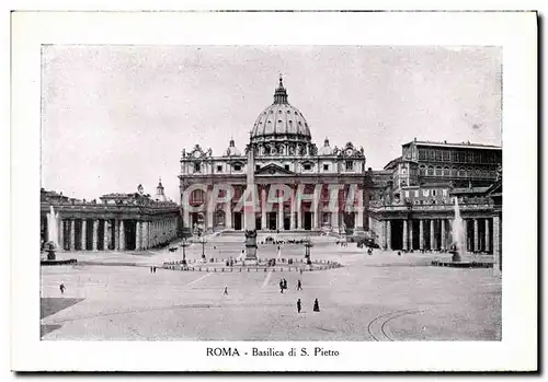 Cartes postales Roma Basilica Di S Pietro