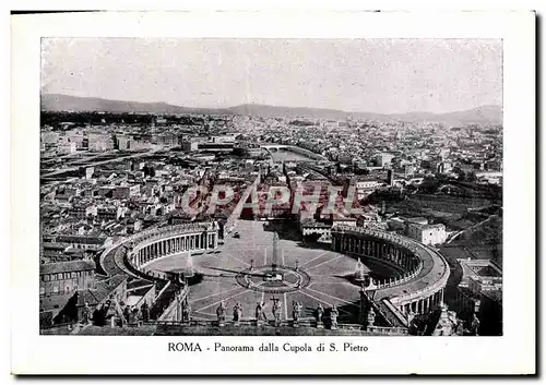 Ansichtskarte AK Roma Panorama Dalla Cupola Di S Pietro