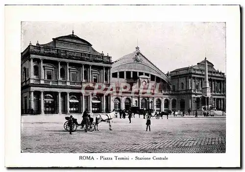 Cartes postales Roma Piazza Termini Stazione Centrale