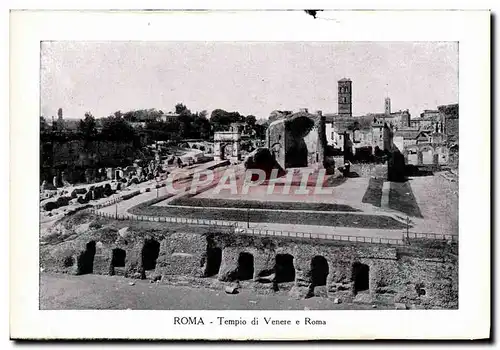 Cartes postales Roma Tempio Di Venere E Roma