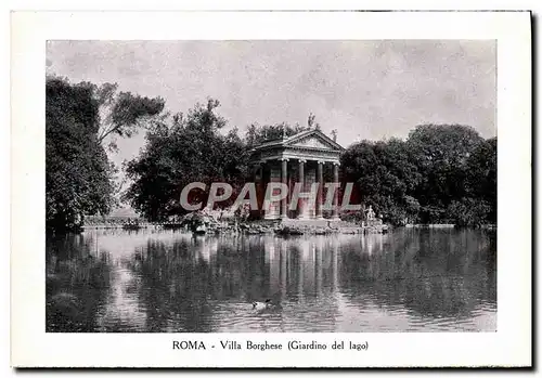 Cartes postales Roma Villa Borghese