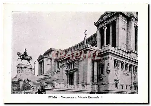 Cartes postales Roma Monumento A Vittorio Emanuele II