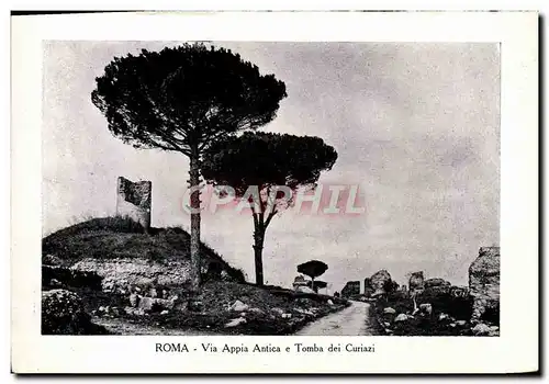 Ansichtskarte AK Roma Via Appia Antica E Tomba Dei Curiazi