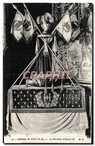 Cartes postales Chateau De Pau Le Berceau d'Henri IV