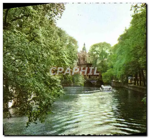 Moderne Karte Amsterdam Herengracht Gentlemen Canal Canal Des Seigneurs Herrenkanal