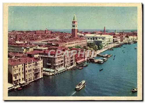 Cartes postales moderne Venezia Bacino Di S Marco E Specchio D'Acqua Dove Si Svolge