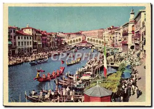 Cartes postales moderne Venezia Canal Grande In Festa Una Festa Caratteristica Del Popolo Venezia