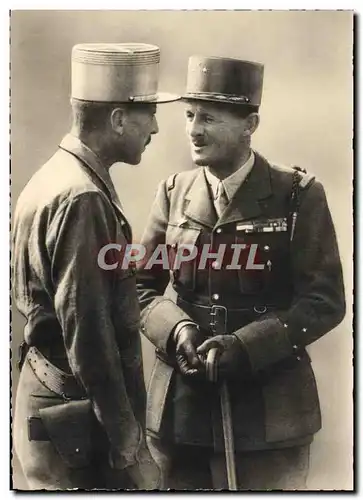 Moderne Karte Liberation De Paris Le General Leclerc Militaria