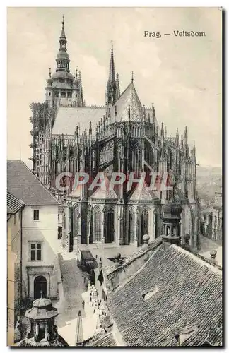 Cartes postales Prag Veitsdom