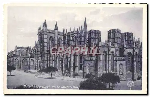 Cartes postales Batalha Portugal Vista Lateral