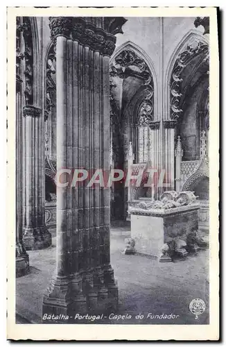 Cartes postales Batalha Portugal Capela do Fundador