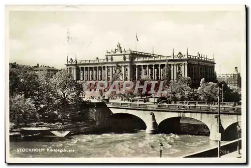 Cartes postales Stockholm Riksdagshuset