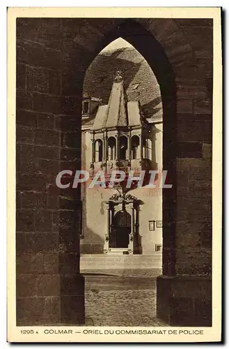 Cartes postales Colmar Oriel du Commissariat De Police