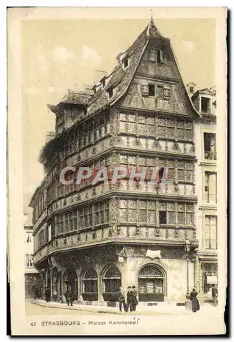 Cartes postales Strasbourg Maison Kammerzeil