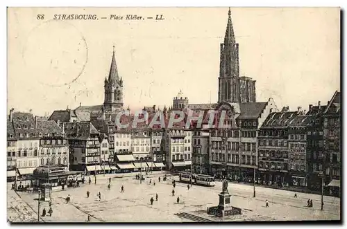 Cartes postales Strasbourg Place Kleber