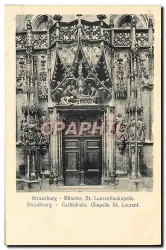 Cartes postales Strassburg Munster St Laurentiuskapelle