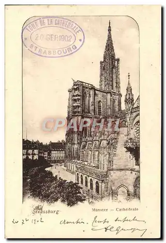 Cartes postales Strassburg Munster Cathedrale