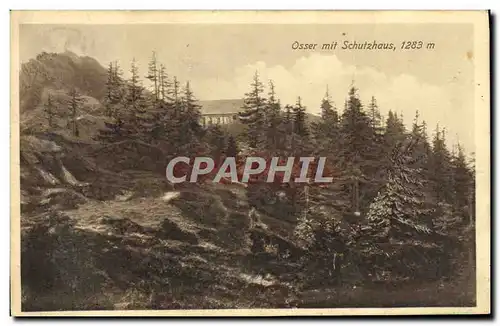 Cartes postales Osser Mit Schutzhaus