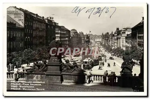 Cartes postales Praha Vacleveke