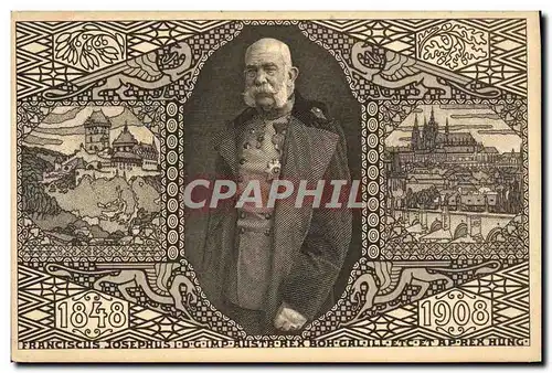 Cartes postales Franz Jopseh I 1848 1908