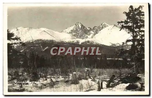 Cartes postales Vysoke Tarry y zime