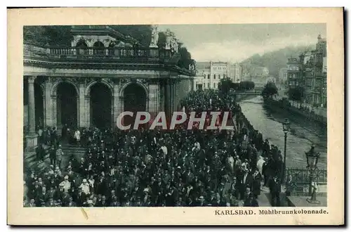Cartes postales Karlsbad Muhibrunnkolonnade
