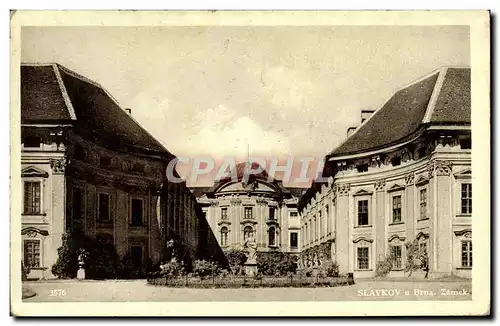 Cartes postales Slavkov u Brna Zamek