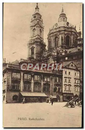 Cartes postales Prag Radeckyplatz