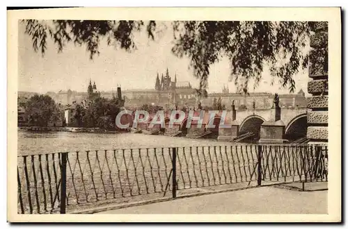 Cartes postales Prag Karlov Most A Hradcany