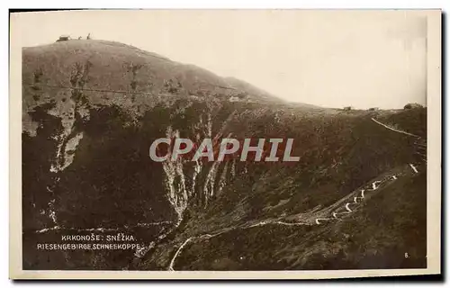Cartes postales Krkonose Snezka Riesengebirge Schneekoppe