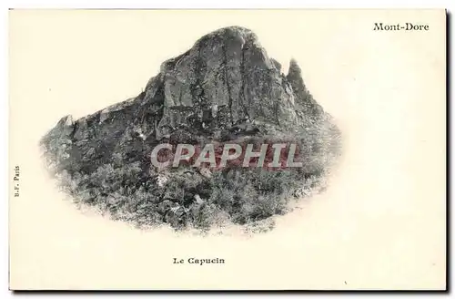 Cartes postales Mont Dore Le Capucin