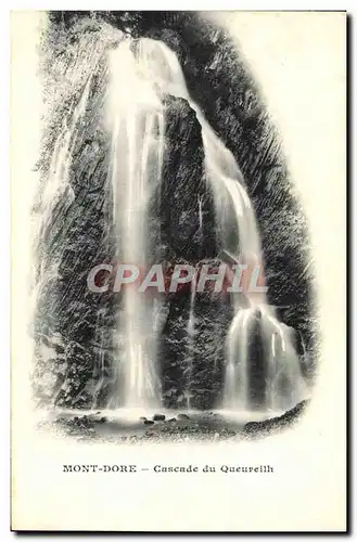 Ansichtskarte AK Mont Dore Cascade Du Queureilh